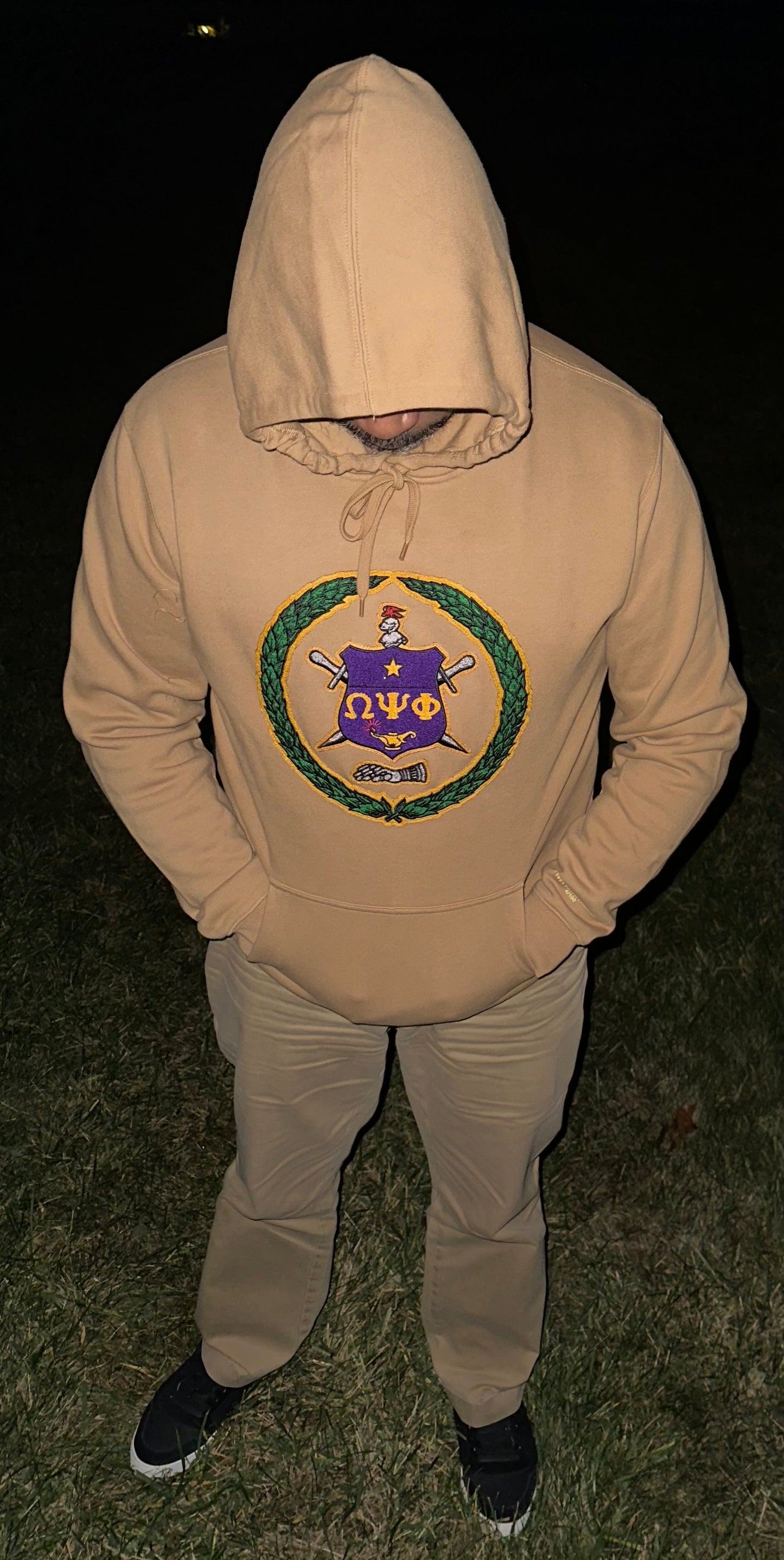 LIMITED RUN:1914 Escutcheon Gold Hoodie