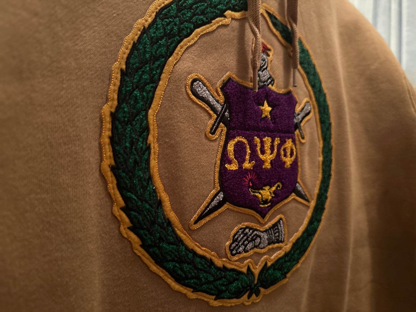 LIMITED RUN:1914 Escutcheon Gold Hoodie